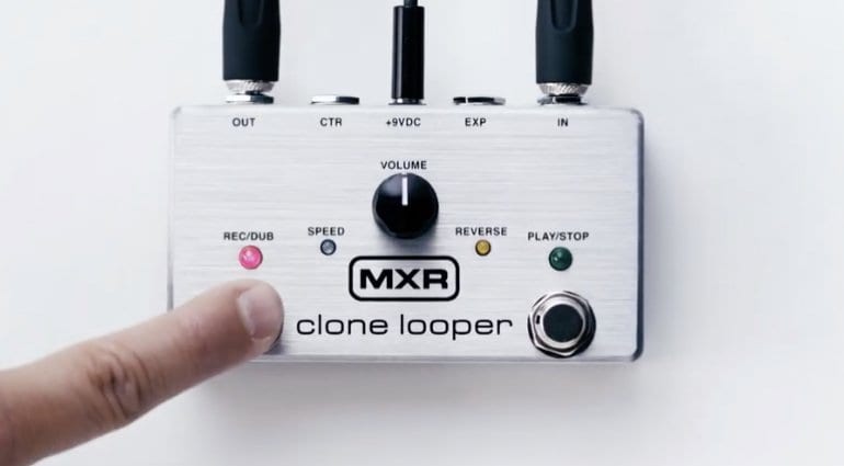 MXR Clone Looper - Six minutes of looping in one pedal
