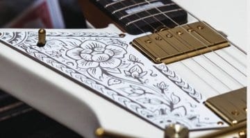 MusicMan Mariposa imminent - New model spotted at UK Guitar Show