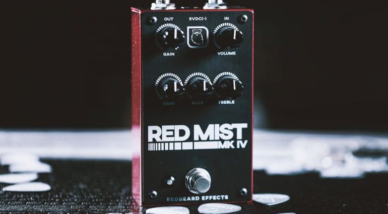 Redbeard Effects Mikey Demus Red Mist MKIV distortion