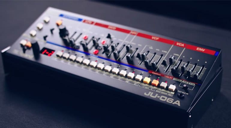 Reworked Roland JU-06A Boutique now includes the soul of both Juno