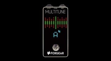 FoxGear pedals Multitune polyphonic tuner pedal