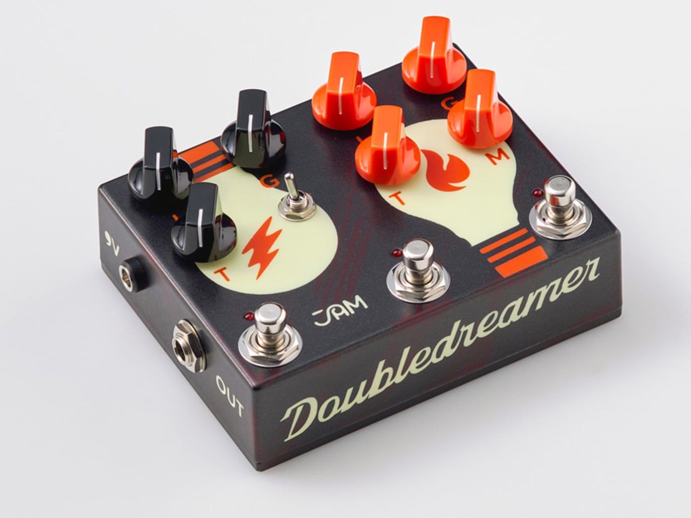 JAM Pedals Double Dreamer stacks two drives in one pedal