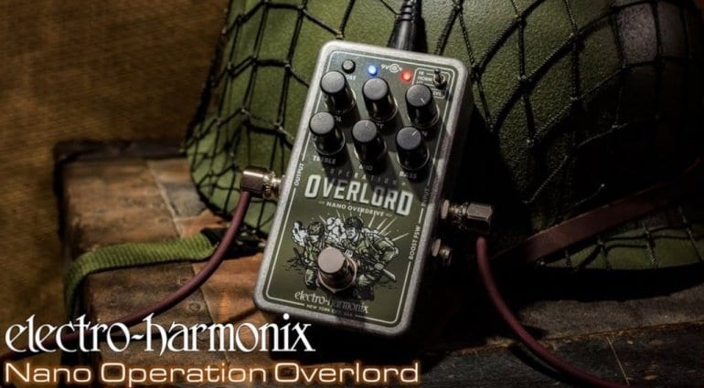 Electro Harmonix Nano Operation Overlord mini JFET drive pedal