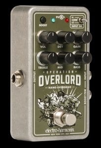 EHX Nano Operation Overlord drive pedal - Not just for guitars!