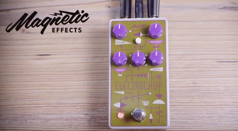 Magnetic Effects Electrochop optical tremolo pedal