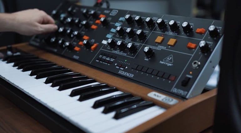 Behringer reveal the Poly D: a polyphonic 4-voice Minimoog 