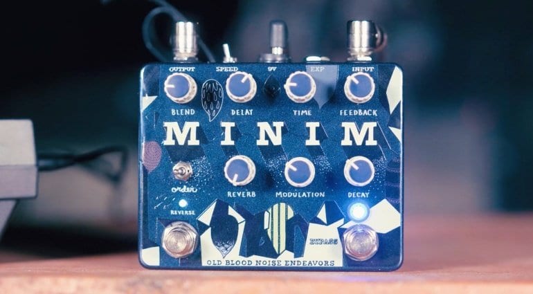 Old Blood Noise Endeavors Minim: Reverse, Reverb and Delay effects