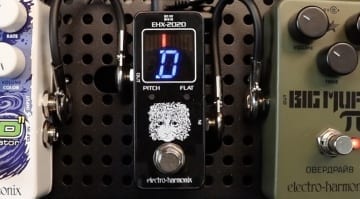 EHX-2020 compact tuner pedal