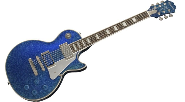  Epiphone Tommy Thayer Electric Blue Les Paul