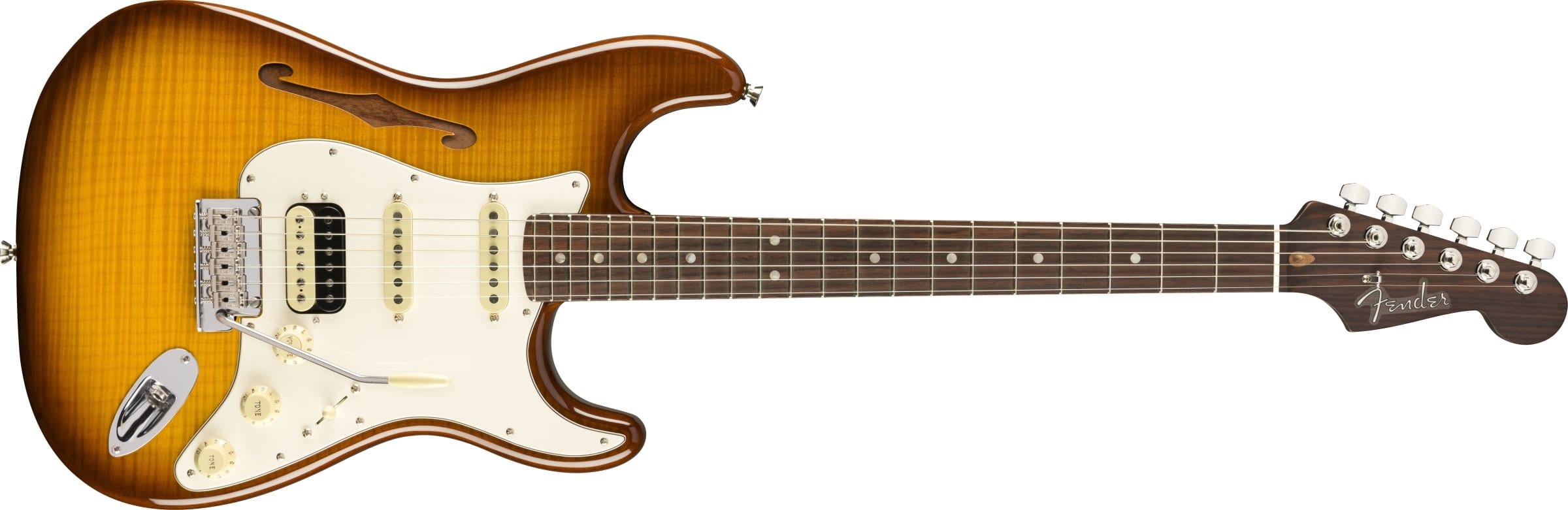 Fender Rarities Flame Maple Top Stratocaster front