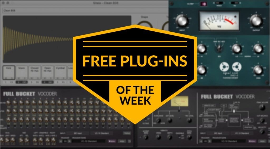Bucket ONE, Aire, Diffuse: Free Plugins of the Week - gearnews.com