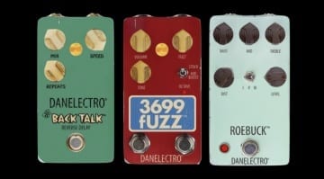Danelectro Back Talk, Roebuck and 3699 Fuzzpedals