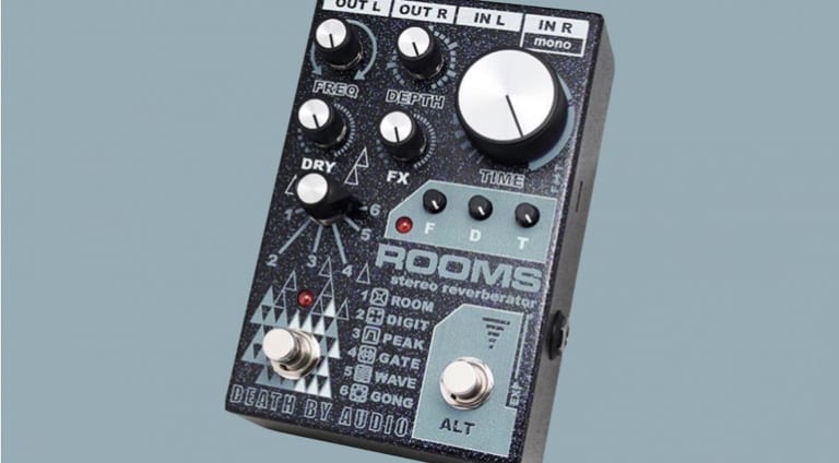 NAMM 2020: Death By Audio ROOMS stereo digital reverb pedal - gearnews.com