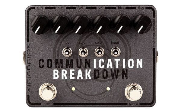 SolidGoldFX Communication Breakdown 2-in-1 Tonebender fuzz