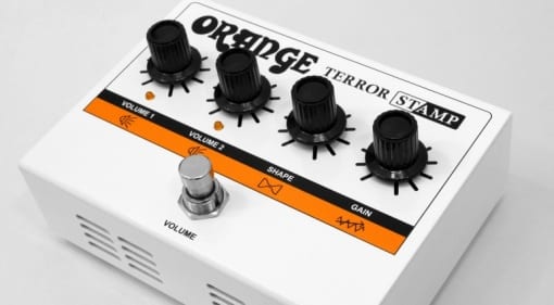 Orange Terror Stamp an amp in pedal format