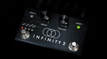 Pigtronix Infinity 2 redesigned looper pedal