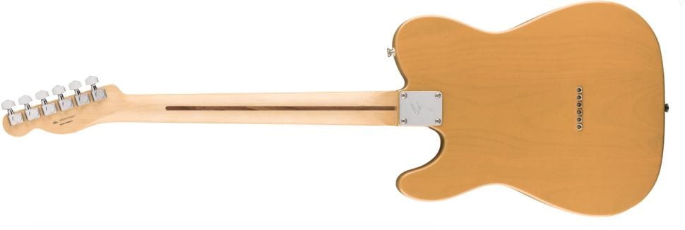 Fender Blonde Player Tele with Custom Shop '51 Nocaster pickups rear