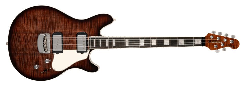Ernie Ball Music Man February Collection Valentine in Walnut Flame