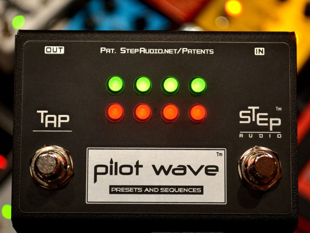 Step Audio Pilot Wave stomp box sequencer