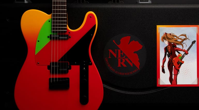 Fender Evangelion Asuka Telecaster with C.O.A