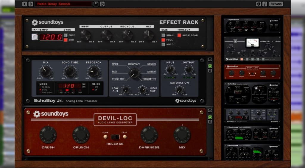 Soundtoys Effect Rack