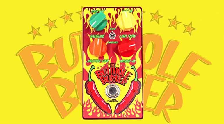Steel Panther’s Satchel announces new Butthole Burner distortion pedal