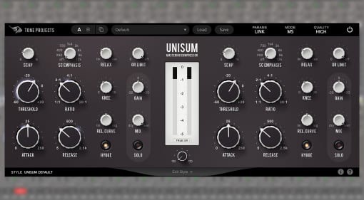 Tone Projects Unisum Mastering Compressor