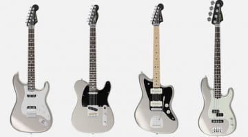 Fender Mod Shop now offers Inca Silver, painted black headstocks and finally a hard tail Strat option