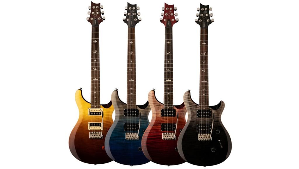 PRS SE Custom 24 in limited edition Fade finishes