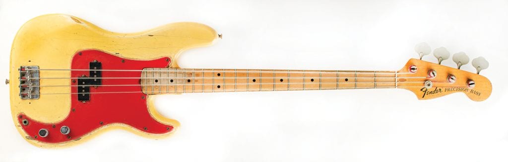 Dee Dee Ramone 1975 Fender Precision bass