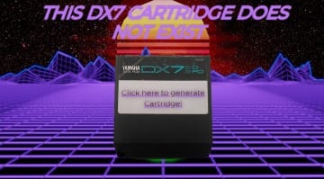 DX7 Cartridge Generator