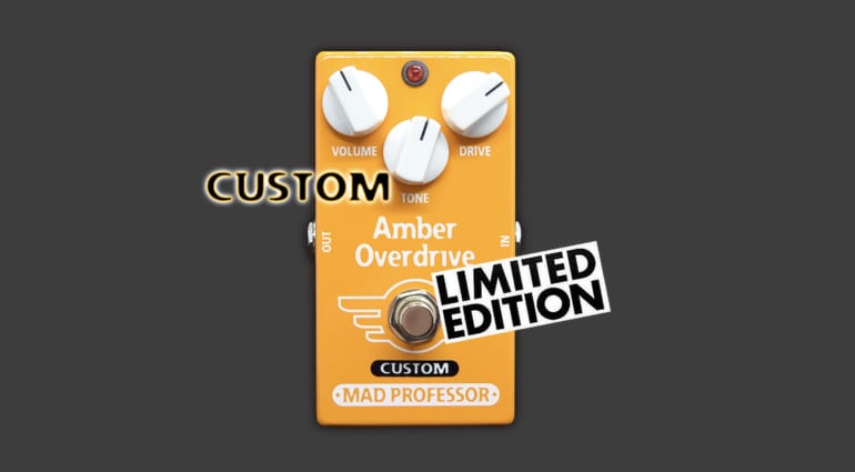 Mad Professor Amber Overdrive with Midas Touch mod