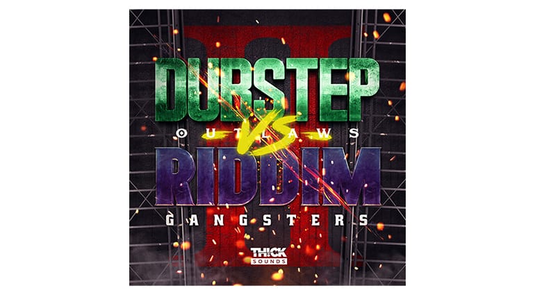 thick sounds dubstep outlaws vs riddim gangstas 2 sample pack cover art