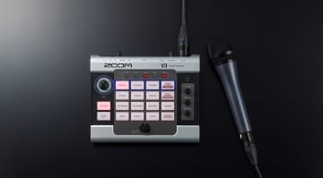 Zoom V3 Vocal Processor: multi-effect box for stage, studio