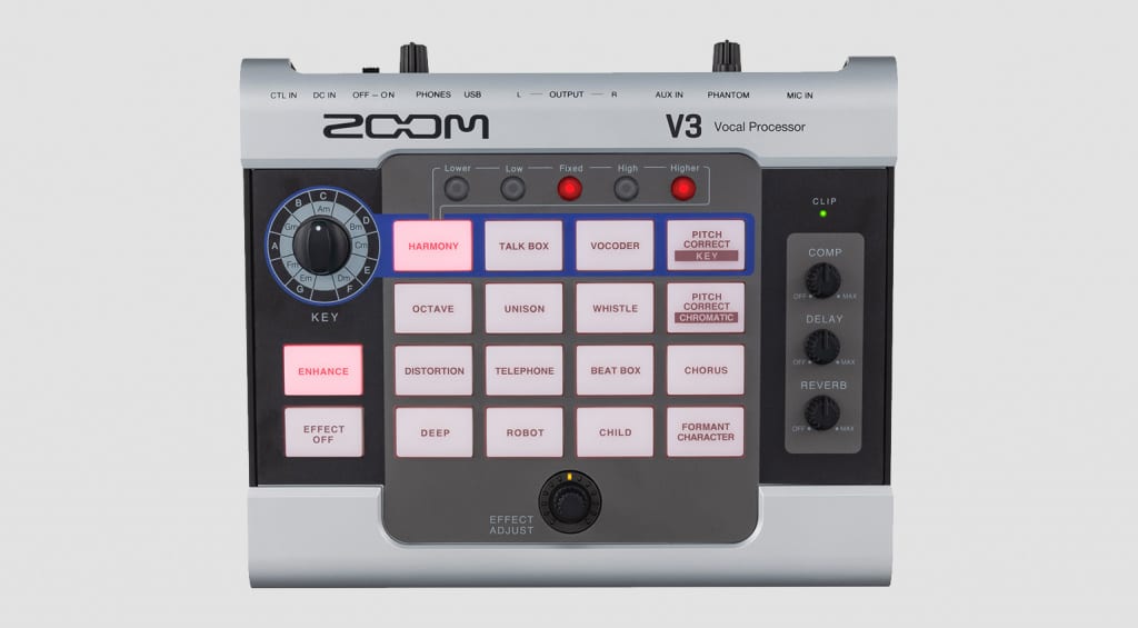 Zoom V3 Vocal Processor