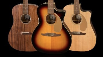 Fender California Traditional acoustic series