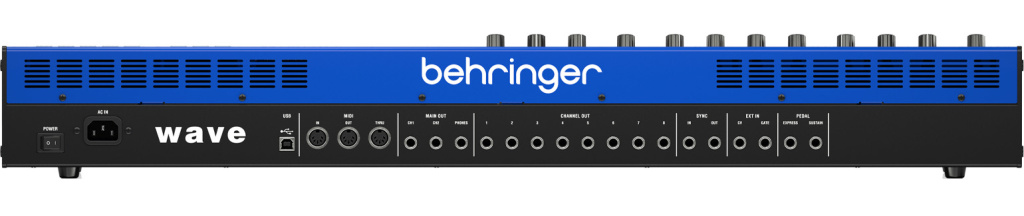 Behringer Wave rear