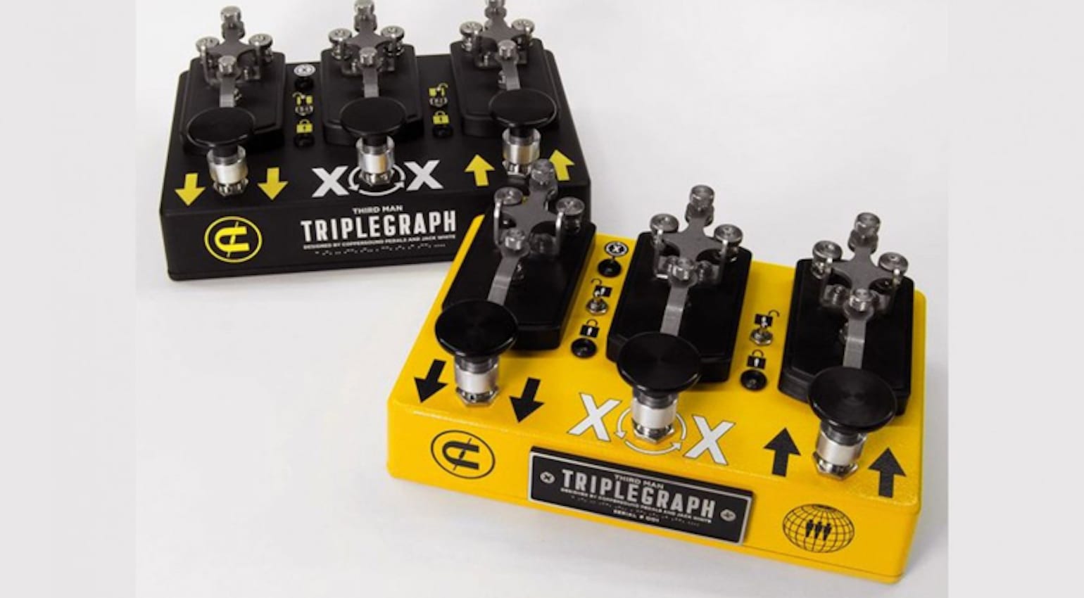 Coppersound Pedals and Jack White release the Triplegraph octave pedal