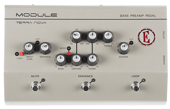 Eden Module bass preamp pedal front