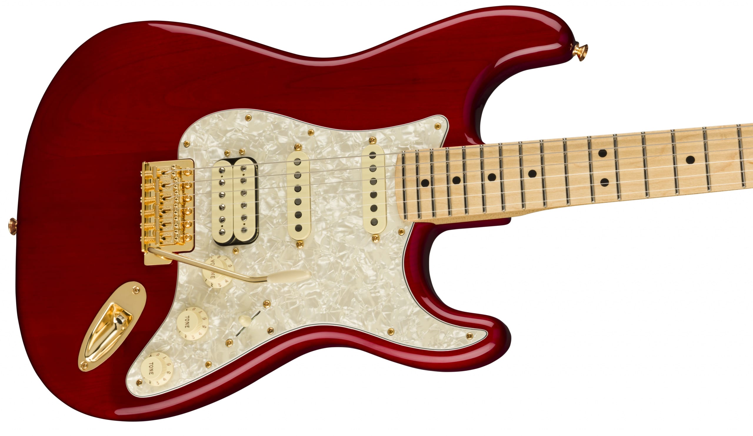 Fender Tash Sultana signature HSS Stratocaster closeup