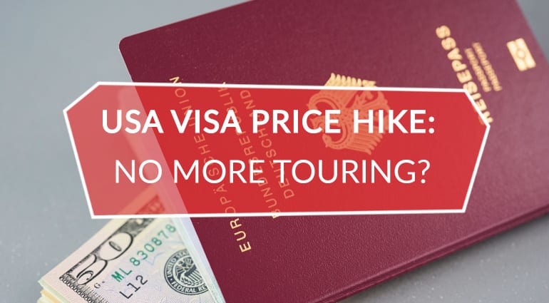 USA Artist Visa Price Hike