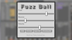 Fake Industries Fuzz Ball