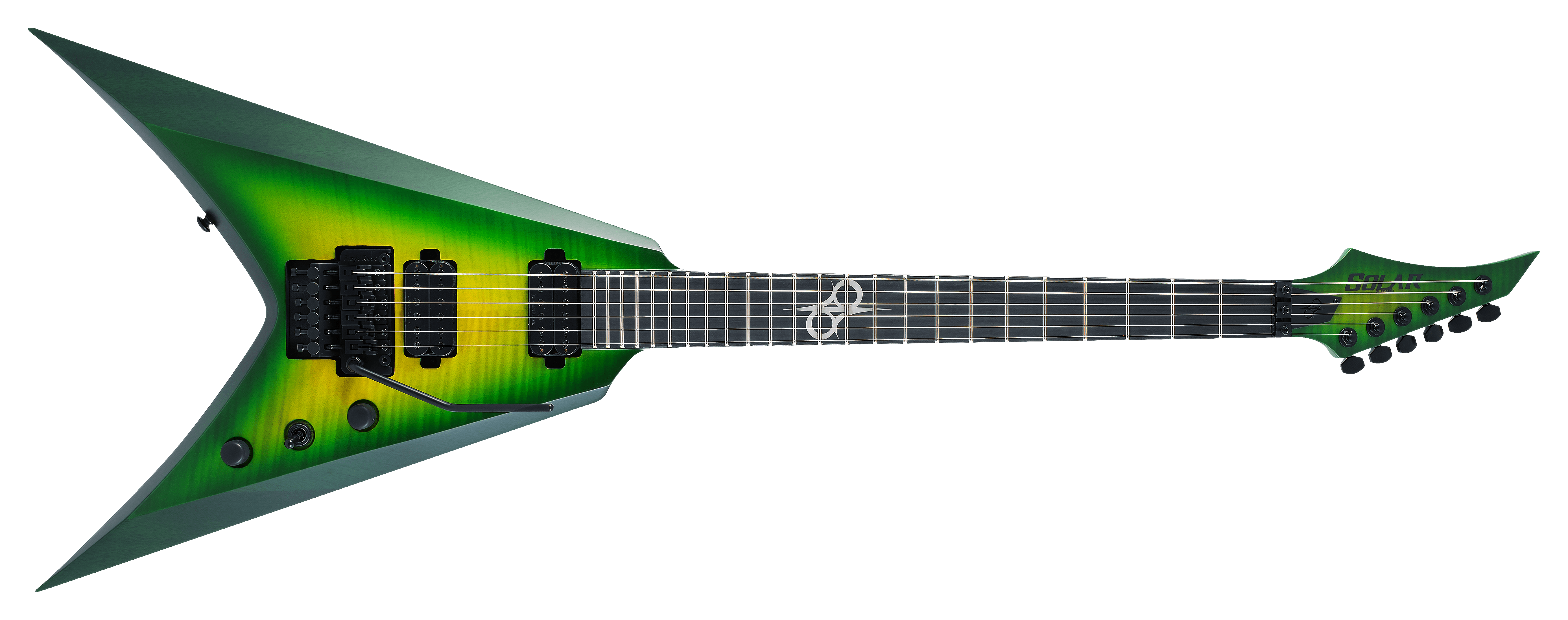 Solar Guitars Lime Burst V1.6
