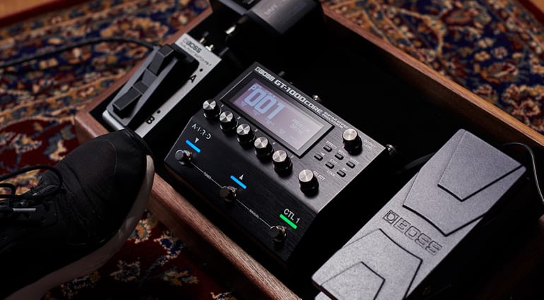 Is the Boss GT-1000CORE the new rival for the Line 6 HX Stomp? 