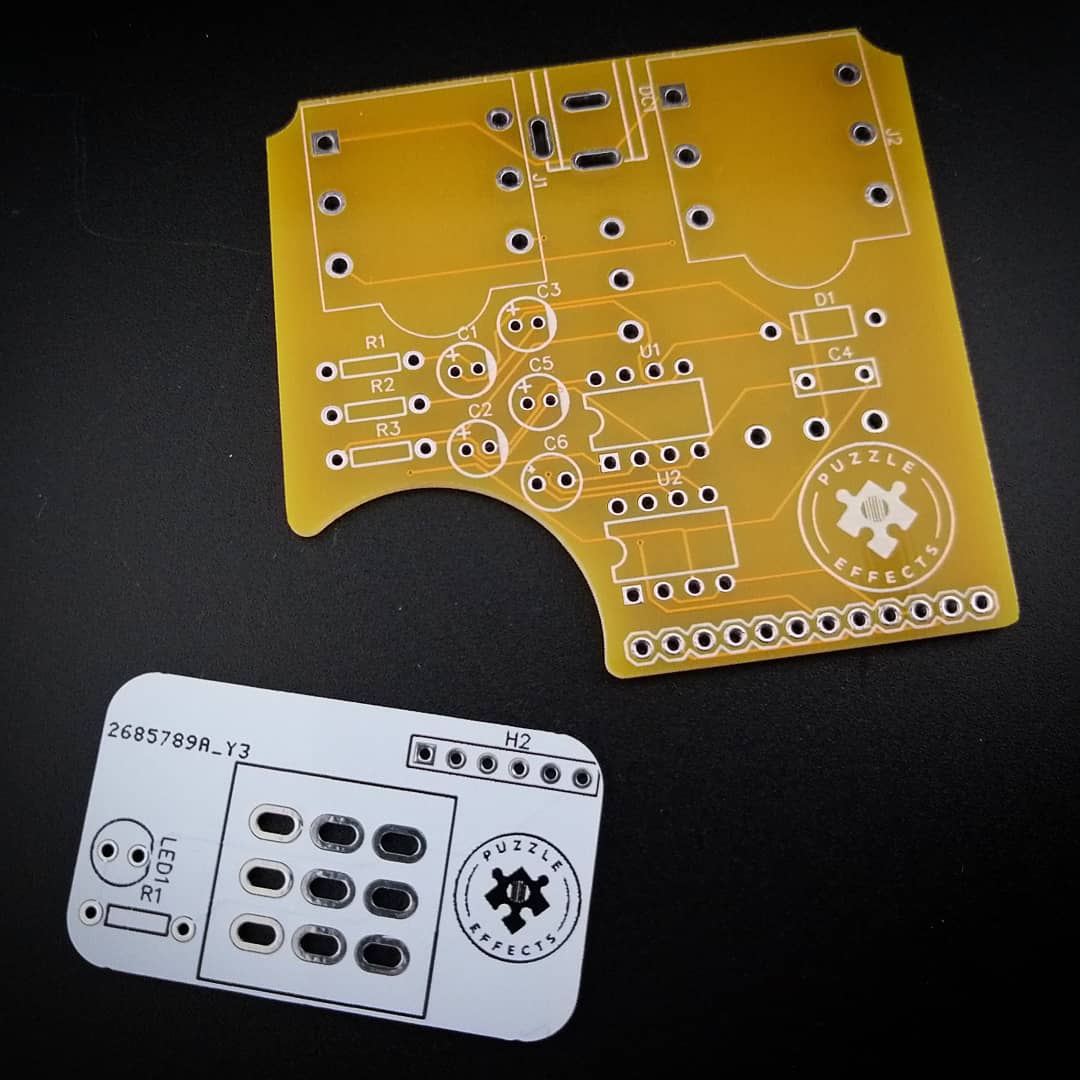 Puzzle Effects custom PCBs