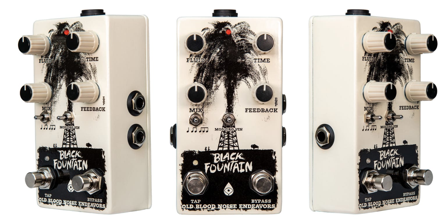 Old Blood Noise Endeavors Black Fountain V3 + Tap Tempo