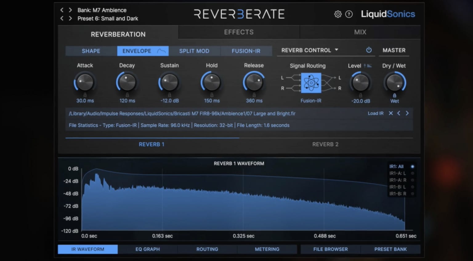 LiquidSonics Reverberate 3: an advanced reverb for convolution lovers
