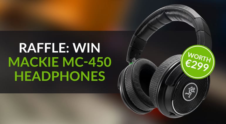 Win Mackie MC-450 Headphones Raffle Competition Giveaway