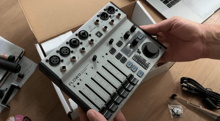 Behringer FLOW8 Podcasting Mixer: Pre-orders open now - gearnews.com