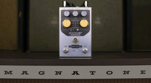 Origin Effects MAGMA57 attempts to capture the Magnatone 200 amp tone in a pedal